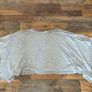 Z Supply Heather Gray Z 
Women's Ruby Marled Poncho‎